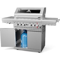 Газовый гриль для дачи Koler Krone S2 Silver KK-S2/S - Превью изображения №14 — Интернет-магазин Your Sale