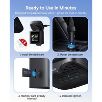 Видеорегистратор Baseus Dash Cam 4K BS-CM035 Cosmic Black C0119804 - Превью изображения №16 — Интернет-магазин Your Sale
