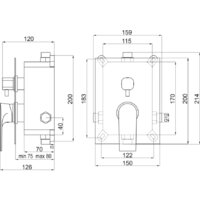 Ferro Algeo Square BAQ7P2BOX Image #2