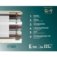 Матрас Фабрика сна G-9 160x200 - Превью изображения №2 — Интернет-магазин Your Sale