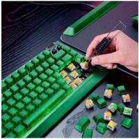Клавиатура Razer BlackWidow V4 75% Phantom Edition (зеленый, нет кириллицы) - Превью изображения №7 — Интернет-магазин Your Sale