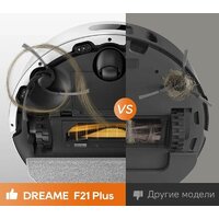Робот-пылесос Dreame F21 Plus RLF42GD (евровилка, белый) - Превью изображения №7 — Интернет-магазин Your Sale