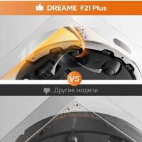 Робот-пылесос Dreame F21 Plus RLF42GD (евровилка, белый) - Превью изображения №8 — Интернет-магазин Your Sale