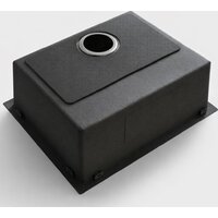 Кухонная мойка Blantek LS-5848STB Stone texture black - Превью изображения №5 — Интернет-магазин Your Sale