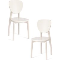 Стул TetChair Diamante жесткое сиденье (бук/ivory white) - Превью изображения №10 — Интернет-магазин Your Sale