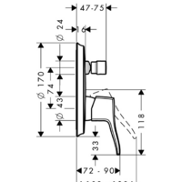 Hansgrohe Metris Classic 31485000 Image #2