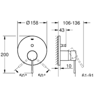 Grohe Essence 24058GL1 (холодный рассвет) Image #4