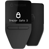 Аппаратный криптокошелек Trezor Safe 3 (черный) - Превью изображения №1 — Интернет-магазин Your Sale