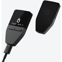 Аппаратный криптокошелек Trezor Safe 3 (черный) - Превью изображения №2 — Интернет-магазин Your Sale