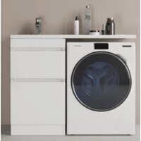 Style Line Тумба под умывальник Оптима 50 2 ящика Plus (напольная) Image #6