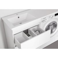 Style Line Тумба под умывальник Оптима 50 2 ящика Plus (напольная) Image #4