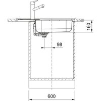 Кухонная мойка Franke Spark SKL 611-78/50 XL 101.0712.229 (нержавеющая сталь) - Превью изображения №3 — Интернет-магазин Your Sale