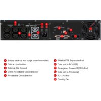 Источник бесперебойного питания CyberPower PR1500 LCD 2U (PR1500ELCDRT2U) - Превью изображения №4 — Интернет-магазин Your Sale