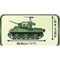 Cobi World War II 2550 Sherman M4A3E2 Jumbo Image #12