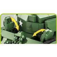 Cobi World War II 2550 Sherman M4A3E2 Jumbo Image #11