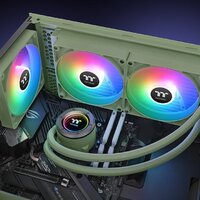 Система жидкостного охлаждения для процессора Thermaltake TH280 V2 ARGB CL-W375-PL14MG-A - Превью изображения №7 — Интернет-магазин Your Sale